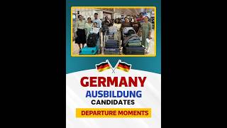 German Ausbildung Candidates Departure Moments  Best Ausbildung Consultant in Kerala [upl. by Bertram989]