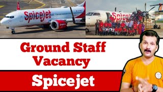 Spicejet walkin Interview  Ground Staff Jobs  Airlines Airport vacancy  flyairIndia [upl. by Marge684]