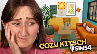 I tried building with ONLY The Sims 4 Cozy Kitsch Kit [upl. by Lobiv752]