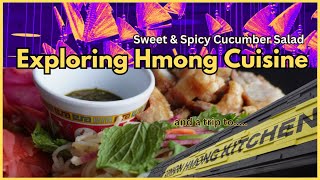 Sweet amp Spicy Cucumber Salad  Hmong People Food and Minneapolis [upl. by Oicnedurp293]