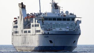 Arrival of ferry ZADAR in Kraljevica Croatia 412024 Jadrolinija [upl. by Einegue]