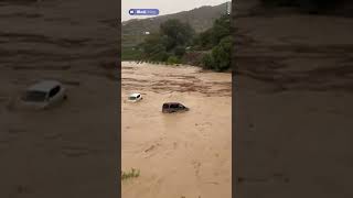 The horror of the devastating storms that lashed large parts of Spain [upl. by Enilhtak]