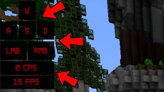 How you can get Keystrokes in Minecraft 189 [upl. by Adle]