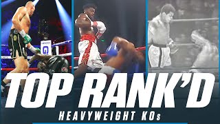 10 Heavyweight Knockouts That Are Still Talked About Till This Day  Top Rankd [upl. by Ahsaercal]