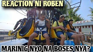 ROBEN FIRST TIME SUMAKAY NG MGA RIDES SA SEASIDE  REACTION NYA DITO [upl. by Anaitsirc180]