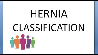 Surgery 853 Classification of Hernia Nyhus Gilbert types [upl. by Erek]