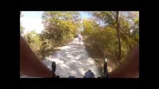 Riding the Wabash Trace trail Council Bluffs Iowa [upl. by Nawj]