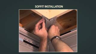 Vinyl Siding Installation Soffit Installation Part 4 of 9 [upl. by Kaleb]