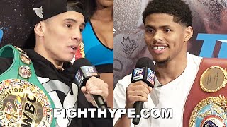 OSCAR VALDEZ VS SHAKUR STEVENSON FULL FINAL PRESS CONFERENCE FACE OFF amp AFTERMATH [upl. by Verity]