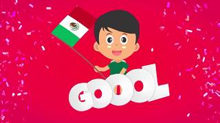 Gol Goool  Canciones Infantiles  Canción del mundial de Futbol para niños [upl. by Odiug]