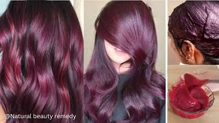 Natural Beetroot hair mask  Get long Silky Soft amp smooth amp healthy hair  DIY Hair color [upl. by Maurey577]