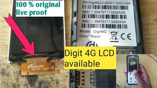 jazz digit 4g mobile lcd available and market  easily mil sakti hai  Top Technical Mobile [upl. by Azeria]