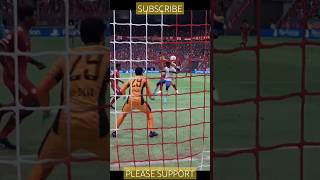 Anthony Elanga scores stunning header to make it 32 vs Bayern Munich trending shorts fifa22 [upl. by Guerin]