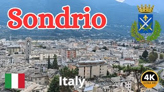 Sondrio Italy 🇮🇹 4K Walking Tour  September 2024 [upl. by Oniger]