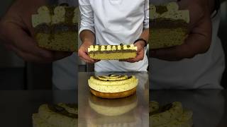 100 pistache 💚 pistachio foodlover dessert dessertrecipe cake [upl. by Airalednac]