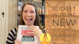 Budget with me  New Kate Spade planner  budget recap  debt payoff update [upl. by Ettevad]