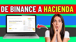 Como Hacer La Declaracion De La Renta En Binance Facil Y Rapido [upl. by Ikir]