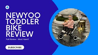 NewYoo Toddler Bike Review  Best Purchase Ever toddlers trikes toysforkids [upl. by Bromley]