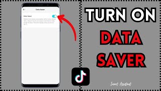 How To Turn On DATA SAVER On TikTok [upl. by Akimed295]