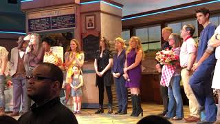 Waitress final Broadway curtain call [upl. by Neveda870]