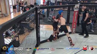 Puchar Europy MMA 2024 Junior 61 kg Romanowski M vs Witkowski D [upl. by Elden]