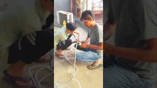 Ac install Pipe line fitting youtube ytshortsindia airconditioner [upl. by Benedetto140]