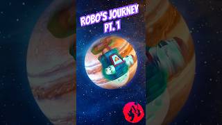 Robo’s Journey Pt 1 🤖🚀 Funky Ambient Jam guitarfx funkyguitar animations scifi retrowave [upl. by Alimac441]