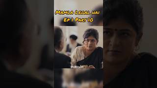 Poor Nidhi Bisht 😟  Mamla Legal hai Ep 1 Part 10 comedy netflixshortstrending mamlalegalhai [upl. by Natek]