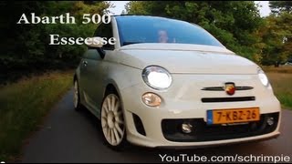 Abarth 500 Esseesse  0100 Acceleration Monza Exhaust Sound [upl. by Yahsed]