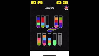 water sort puzzle level 1842 [upl. by Max751]