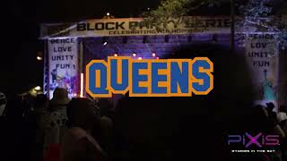 500 Drone Show Celebrating Hip Hop 50 in Queens by Pixis Drones [upl. by Arul]