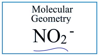 NO2  Molecular Geometry  Shape and Bond Angles [upl. by Aytak490]