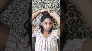 5 Easy Loc Styles no retwist locs hairstyle naturalhairstyles hair dreadlocks [upl. by Ylrahc310]