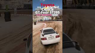 Toyota Celica GTFour ST205 vs Mitsubishi Lancer EVO 3 GSR Lap TimeHBS in Forza Horizon 5 [upl. by Merrel]