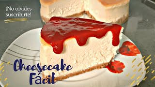 Receta Cheescake Fácil [upl. by Juanita584]