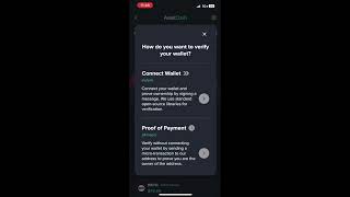 How to verify your wallet on AssetDash [upl. by Llerred]