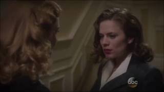 Marvels Agent Carter  Peggy amp Dottie Kiss HD [upl. by Enoed]