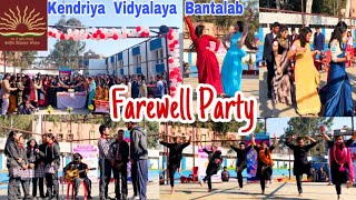 Farewell Party 2024  Farewell Vlog  Kendriya Vidyalaya Bantalab Jammu [upl. by Aleik]