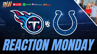 REACTION Titans fall to the Colts as offensive struggles continue  RKW [upl. by Alios]