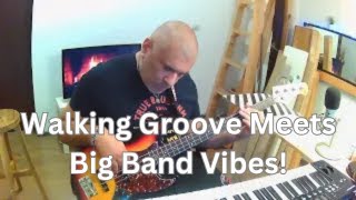 Aint Misbehavin  Big Band Bassline with Walking Groove by FaT Fingaz [upl. by Naamann528]