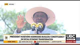 MUSEVENI CLARIFIES ON GOVT JOBS FOR THE UNEMPLOYED UGANDANS TASKS YOUTH TO PRIVATELY CREATE JOBS [upl. by Shandra]