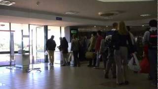 Qantas boarding announcement at Ayes Rock [upl. by Dorwin]