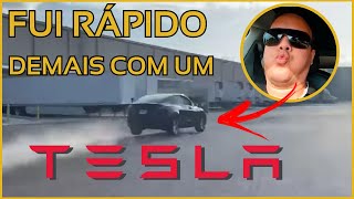 Dirigi um TESLA nos EUA e quase deu MERD [upl. by Lukas987]