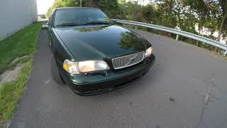 4K Review 1999 Volvo S70 Virtual TestDrive amp Walkaround [upl. by Nahtanohj]