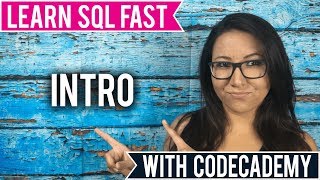 Learn SQL Fast  CodeCademy Series Ep 01  Intro [upl. by Michi]