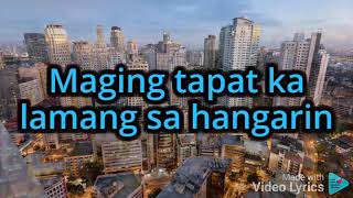 Bilog Ang Mundo Lyrics Mitoy Yonting [upl. by Donn]