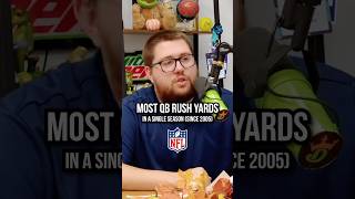 Most QB rush yards in a single season since 2005 nfl football sports [upl. by Kazim]