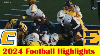 Chattanooga vs East Tennessee State Football Game Highlights 10 5 2024 [upl. by Hewes43]