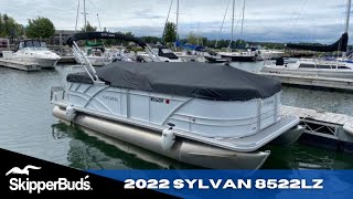 2022 Sylvan 8522 LZ Pontoon Tour SkipperBuds [upl. by Dexter251]