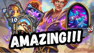 This Deck is AMAZING  Mozaki Mage  Hearthstone Duels [upl. by Dorca105]